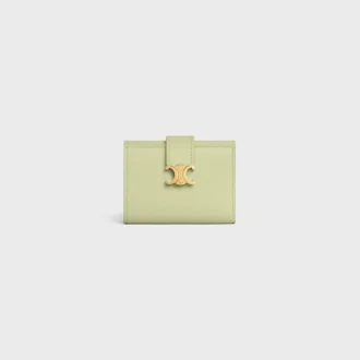 Cartera Nino con correa fina en piel de becerro granulada flexible Cartera Nino con correa fina en piel de becerro granulada flexible