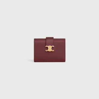 Cartera Nino con correa fina en piel de becerro granulada flexible