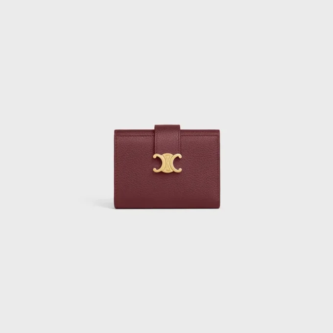 Cartera Nino con correa fina en piel de becerro granulada flexible