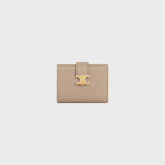 Cartera Nino con correa fina en piel de becerro granulada flexible