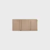 Cartera Nino con correa fina en piel de becerro granulada flexible