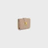 Cartera Nino con correa fina en piel de becerro granulada flexible