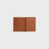 Cartera Nino de correa mediana en piel de becerro granulada flexible Cartera Nino de correa mediana en piel de becerro granulada flexible