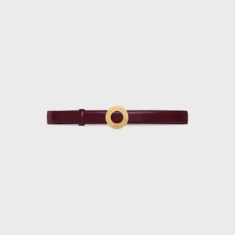 CELINE Hebilla de disco y correa reversible 25 mm