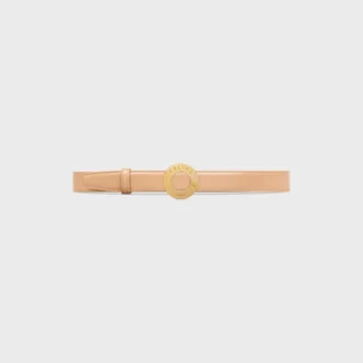CELINE Hebilla de disco y correa reversible 25 mm