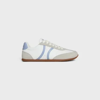 CELINE Jogger – Zapatilla baja con cordones en piel de becerro y ante