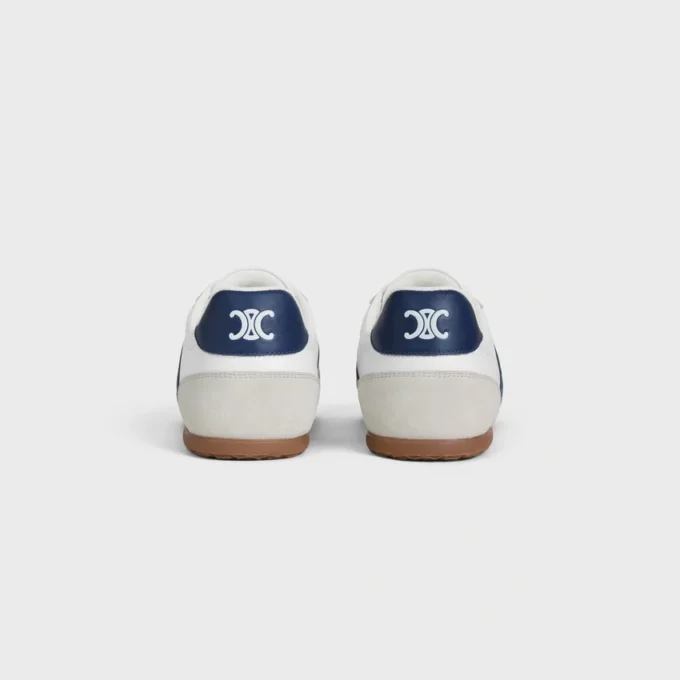 CELINE Jogger – Zapatilla baja con cordones en piel de becerro y ante CELINE Jogger – Zapatilla baja con cordones en piel de becerro y ante