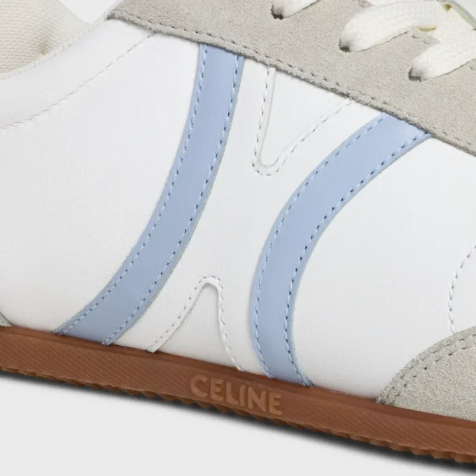 CELINE Jogger – Zapatilla baja con cordones en piel de becerro y ante CELINE Jogger – Zapatilla baja con cordones en piel de becerro y ante