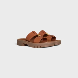 CELINE – Mule Clea en piel de becerro