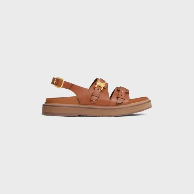 CELINE – Sandalia Tippi Triomphe en piel de becerro CELINE – Sandalia Tippi Triomphe en piel de becerro