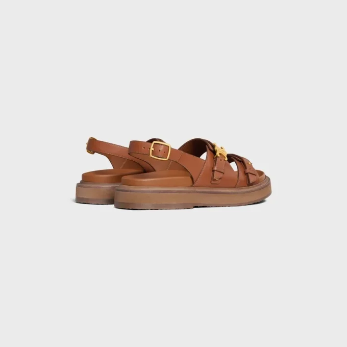 CELINE – Sandalia Tippi Triomphe en piel de becerro CELINE – Sandalia Tippi Triomphe en piel de becerro