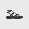 CELINE – Sandalias de tiras Clea Triomphe en piel de becerro – Curtido vegetal CELINE – Sandalias de tiras Clea Triomphe en piel de becerro – Curtido vegetal