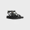 CELINE – Sandalias de tiras Clea Triomphe en piel de becerro – Curtido vegetal CELINE – Sandalias de tiras Clea Triomphe en piel de becerro – Curtido vegetal