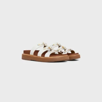 CELINE – Sandalias Tippi en piel de becerro