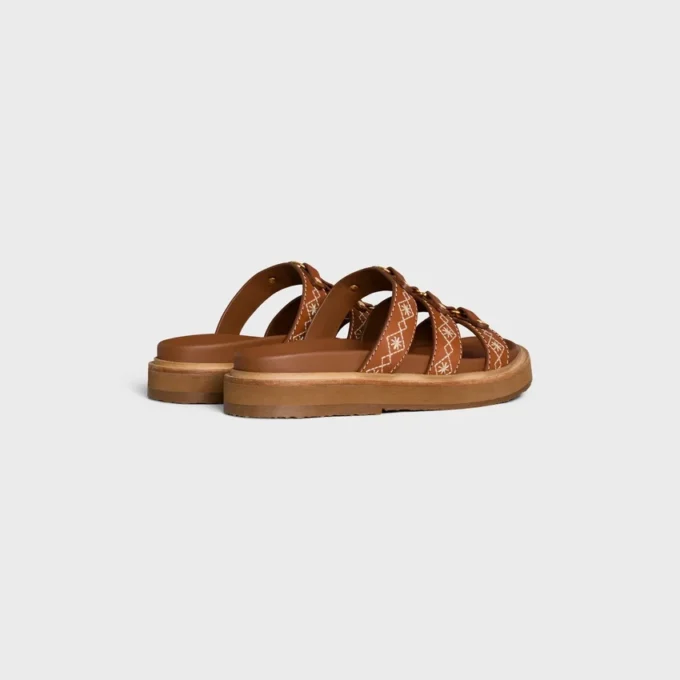 CELINE – Tippi Slide en piel de becerro bordada CELINE – Tippi Slide en piel de becerro bordada