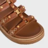 CELINE – Tippi Slide en piel de becerro bordada CELINE – Tippi Slide en piel de becerro bordada
