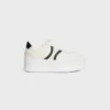 CELINE – Zapatillas Block con suela gruesa, detalle Triomphe en la parte trasera y suela de cuña en piel de becerro CELINE – Zapatillas Block con suela gruesa, detalle Triomphe en la parte trasera y suela de cuña en piel de becerro