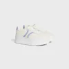CELINE – Zapatillas Block con suela gruesa, detalle Triomphe en la parte trasera y suela de cuña en piel de becerro CELINE – Zapatillas Block con suela gruesa, detalle Triomphe en la parte trasera y suela de cuña en piel de becerro