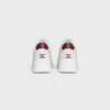 CELINE – Zapatillas Block con suela gruesa, detalle Triomphe en la parte trasera y suela de cuña en piel de becerro CELINE – Zapatillas Block con suela gruesa, detalle Triomphe en la parte trasera y suela de cuña en piel de becerro