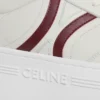 CELINE – Zapatillas Block con suela gruesa, detalle Triomphe en la parte trasera y suela de cuña en piel de becerro CELINE – Zapatillas Block con suela gruesa, detalle Triomphe en la parte trasera y suela de cuña en piel de becerro