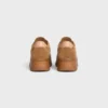 CELINE – Zapatillas Block con suela gruesa, detalle Triomphe en la parte trasera y suela de cuña en piel de becerro y ante CELINE – Zapatillas Block con suela gruesa, detalle Triomphe en la parte trasera y suela de cuña en piel de becerro y ante