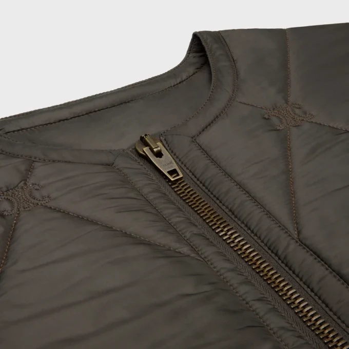 Chaqueta acolchada de nailon ligero Chaqueta acolchada de nailon ligero