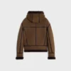 Chaqueta aviador de gamuza