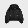 Chaqueta bomber de satén de algodón Chaqueta bomber de satén de algodón