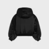 Chaqueta bomber de satén de algodón Chaqueta bomber de satén de algodón