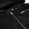 Chaqueta bomber de satén de algodón Chaqueta bomber de satén de algodón