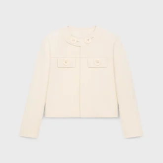 Chaqueta Brompton en gabardina de lana y seda