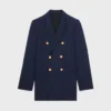 Chaqueta Camden en gabardina de lana Chaqueta Camden en gabardina de lana