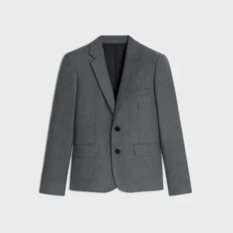 Chaqueta Campbell en sarga de franela