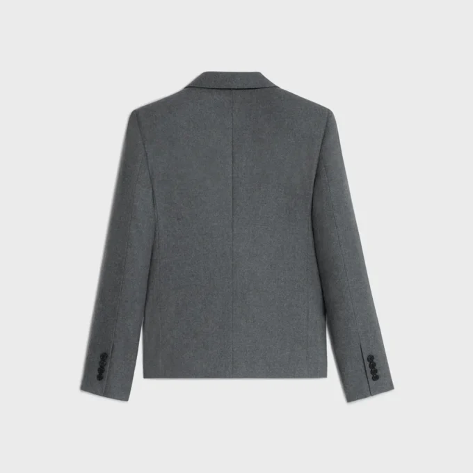 Chaqueta Campbell en sarga de franela Chaqueta Campbell en sarga de franela