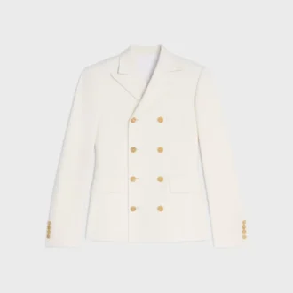 Chaqueta Cavaliere en gabardina de lana elástica