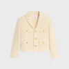 Chaqueta Chasseur en tweed de lana y mohair