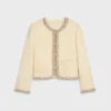 Chaqueta Chelsea bordada en seda Natta Chaqueta Chelsea bordada en seda Natta
