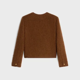 Chaqueta Chelsea en tweed de lana y mohair