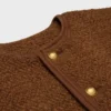 Chaqueta Chelsea en tweed de lana y mohair Chaqueta Chelsea en tweed de lana y mohair