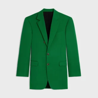 Chaqueta Colonne en lana diagonal