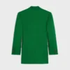 Chaqueta Colonne en lana diagonal
