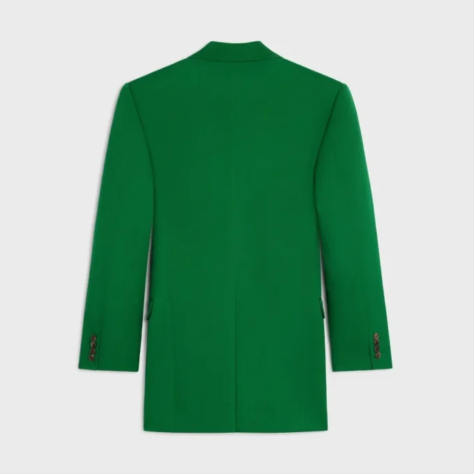 Chaqueta Colonne en lana diagonal
