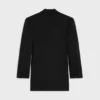 Chaqueta Colonne en lana diagonal