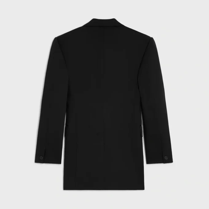 Chaqueta Colonne en lana diagonal