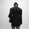 Chaqueta Colonne en lana diagonal