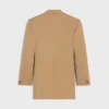 Chaqueta Colonne en lana diagonal