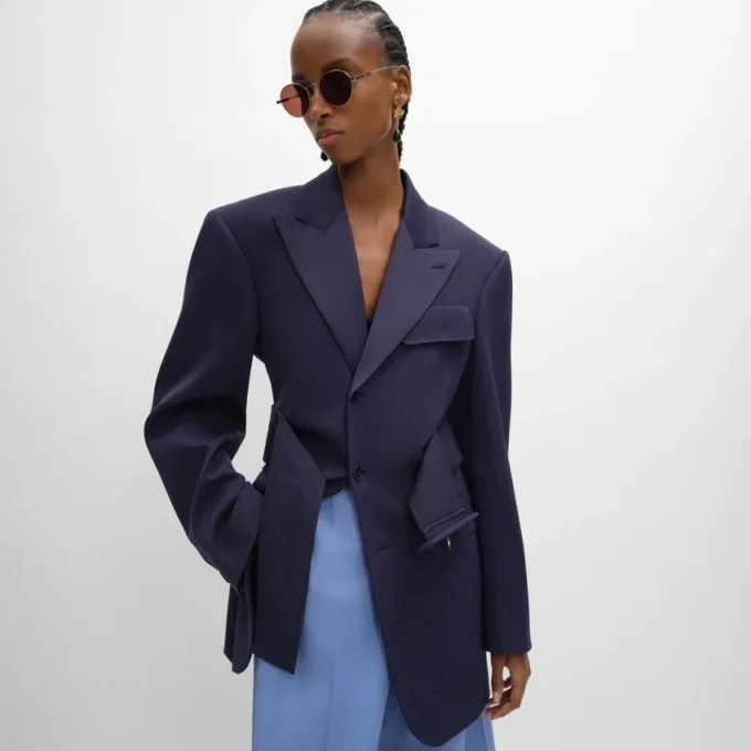 Chaqueta Colonne en lana Grain De Poudre Chaqueta Colonne en lana Grain De Poudre