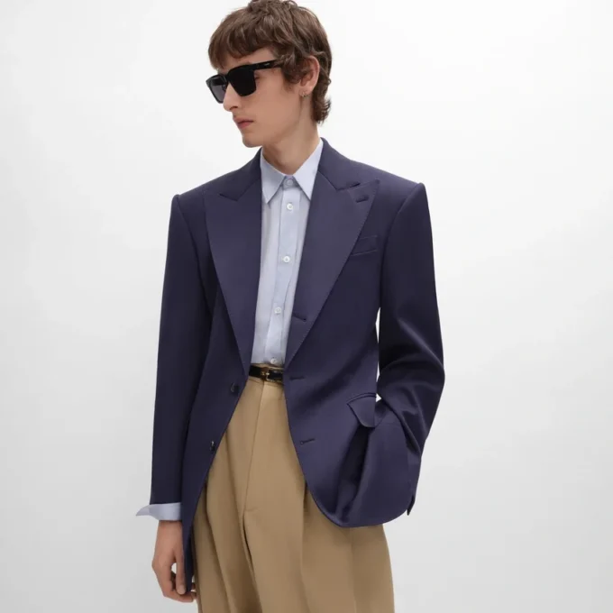 Chaqueta Colonne en lana Grain De Poudre Chaqueta Colonne en lana Grain De Poudre