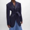 Chaqueta Colonne en lana Grain De Poudre Chaqueta Colonne en lana Grain De Poudre