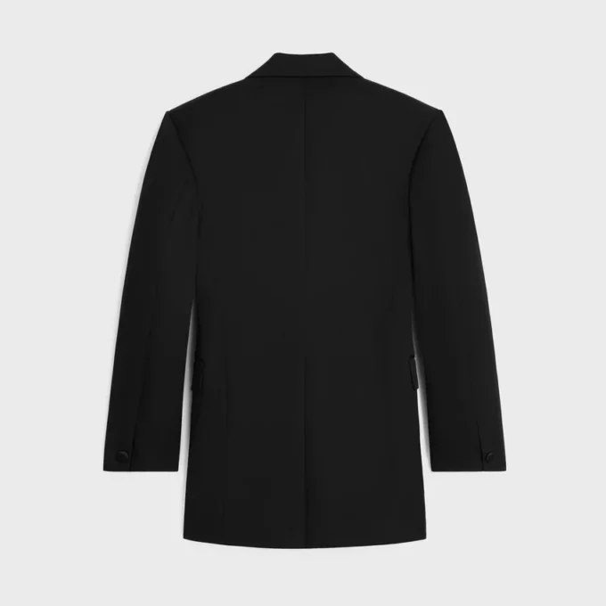 Chaqueta Colonne Tux en gabardina de lana y mohair Chaqueta Colonne Tux en gabardina de lana y mohair